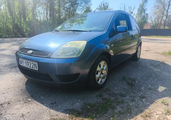 mazowieckie Ford Fiesta cena 6200 przebieg: 190500, rok produkcji 2005 z Warszawa